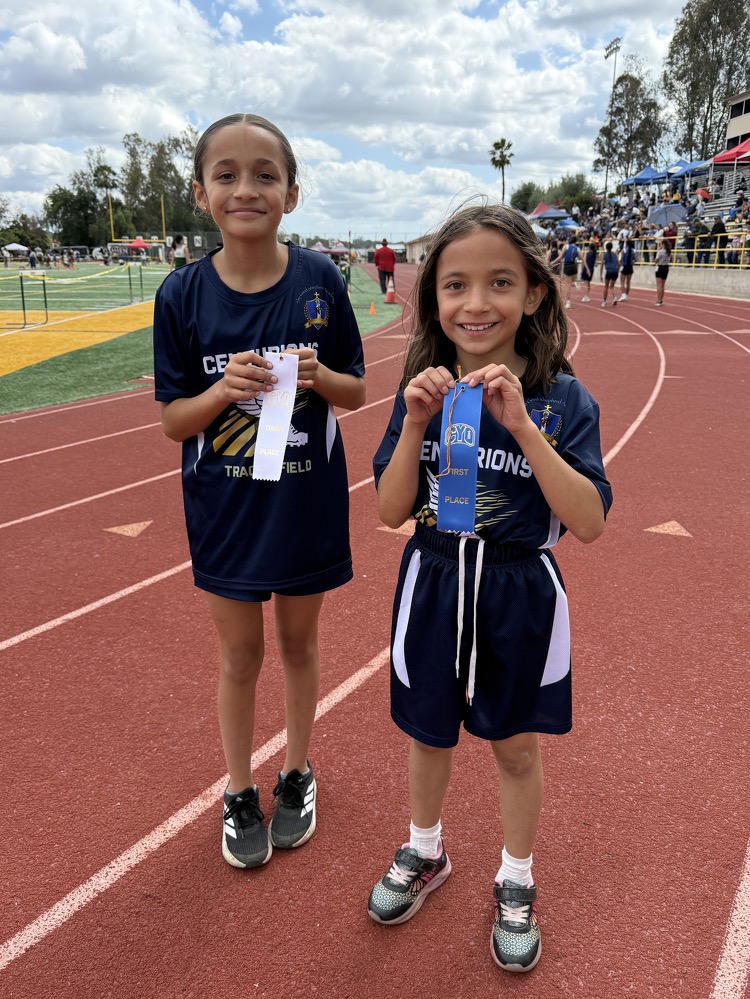 TGSA Track & Field ribbon winners 2025-2026